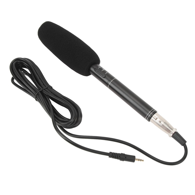 XLR Shotgun Condenser Microphone Professional Cardioid Mini Shotgun Condenser Mic