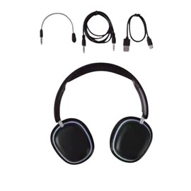 EliteDrive Wireless Headphones – Bluetooth Over-Ear with Microphone, Perfect for Office & Trucking Use, Black”