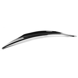 Unbranded PSM Style Gloss Black Spoiler Wing Lip For 15-21 Mercedes W205 C-Class 4D Sedan