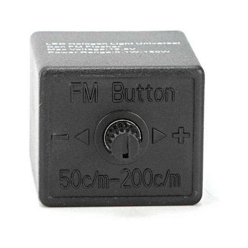 TDR 3-Pin LED Flasher Blink Speed Adjustable Relay For Motorcycle