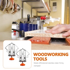 Miawtro 2Pcs Right Angle Clamp,Stainless Steel 90 Degree Corner Clamps,Precision Open and Close Type Right Angle Splicing Clamp Locator for DIY Woodworking Welding (Closed)