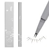 Liquid Eyeliner with Double Tip, Waterproof and Smudge-proof Liquid Eyeliner