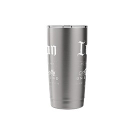 100th Birthday Gift Italian Age 100 years old born in Italy Stainless Steel Insulated Tumbler