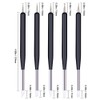 5pcs Nail Art Dotting Tools Pen Dual Head UV Gel