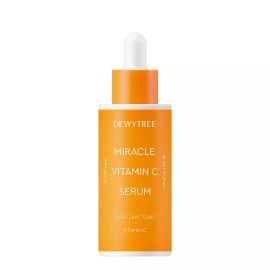 Dewytree [듀이트리] 미라클 비타민C 세럼 40ml 광채비건 탄력 광채 미백 주름개선 [[단품] 미라클 비타민C 세럼] [Duittree] Miracle Vitamin C Serum 40ml Brightening Vegan Elasticity Brightening Whitening Wrinkle Improvement [[Single Item] Miracle Vitamin C Serum]
