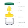 KITCHENDAO 2 in 1 Lemon Orange Citrus Juicer with lid