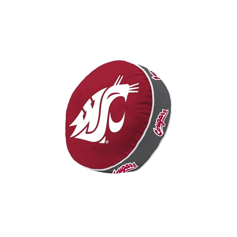 Logo Brands Washington State Cougars Puff Pillow