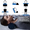 PG6 Twist Memory Foam Travel Pillow for Neck, Chin, Lumbar