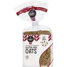 Sigdal Bakeri Gluten Free Oats Wholegrain Crispbread 8.29 oz Bags - Pack of 12