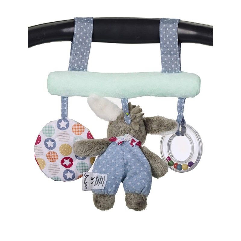 Sterntaler Pram Toy with Rattle & Velcro Fastener for Hanging,