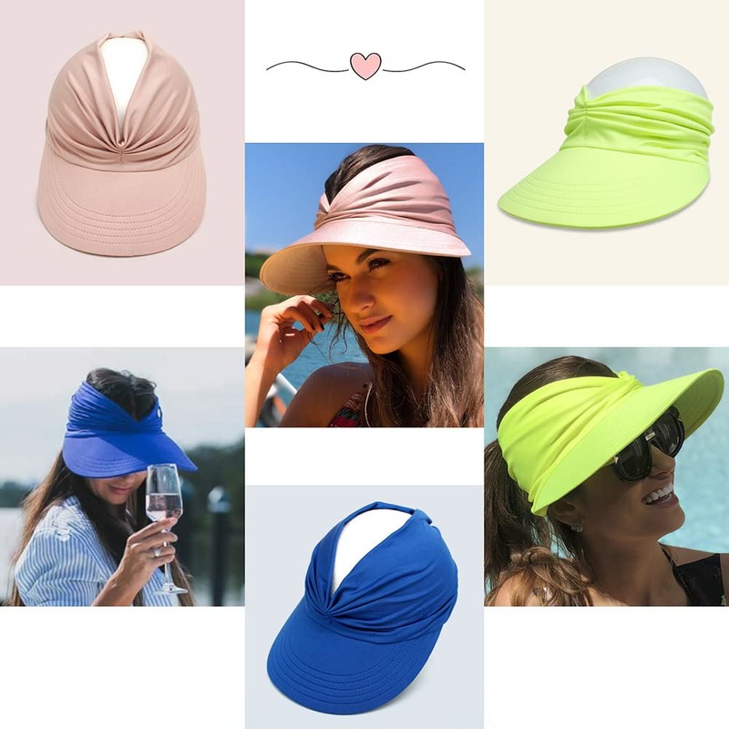 YAMEE Sun Hat Women's Summer Hat Beach Hat Visor Cap