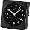 Seiko QHR022K Radio-Controlled Alarm Clock Black Plastic