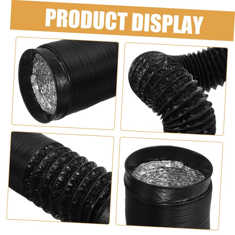 Tofficu Thickened Flexible Dryer Vent Hose with Coating Durable Ducting