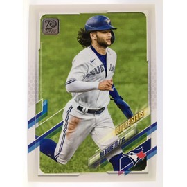2021 Topps Series 1 Bo Bichette Base Card #310 Blue Jays Future Stars