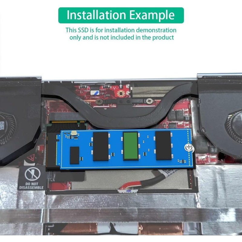 LeHang PCIE 4.0 SSD Expansion Board M-Key SSD 2230 to
