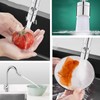 2Pcs Tap Adapter for Kitchen Sink, 360°Swivel Faucet Extender Aerator,