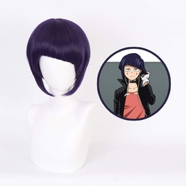 Eileen My Hero Academia Wig, Heat Resistant Wig, Disguise Wig, Anime Wig, Cultural Festival, Dedicated Net Included (Hika Earo)