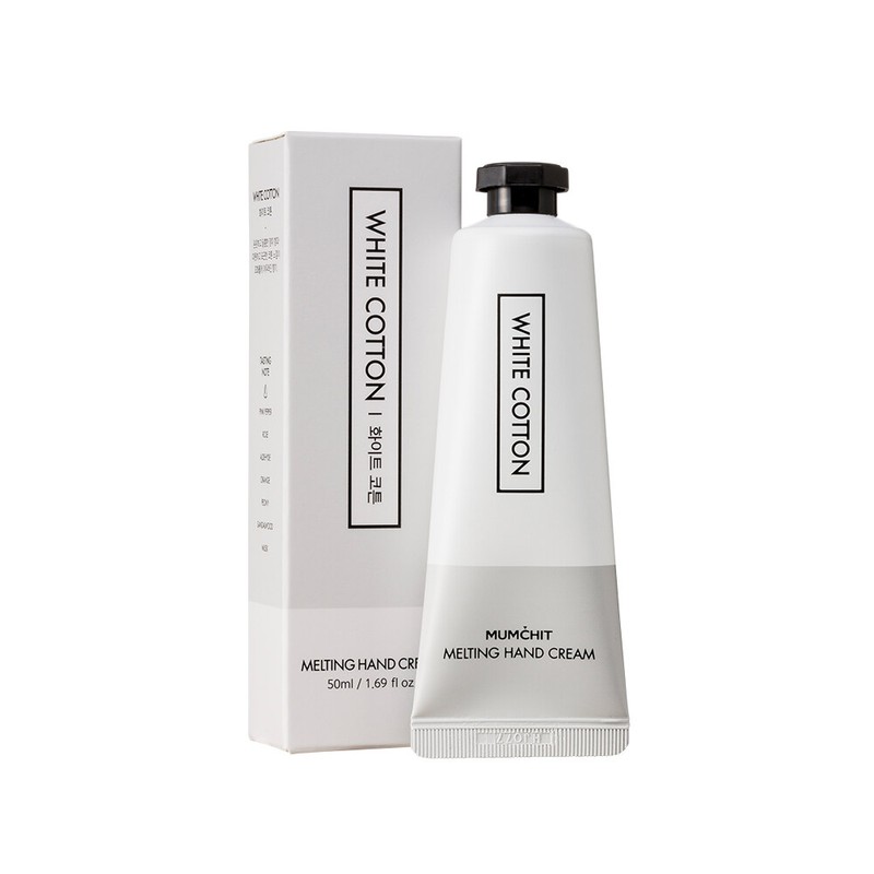 Mumchit Melting Hand Cream 50ml - #White Cotton