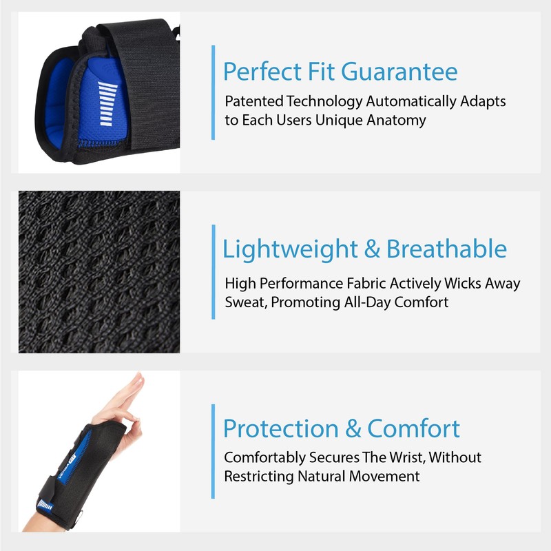 Ovation Medical Versa-Fit Wrist Brace - Premium Custom Fit Wrist