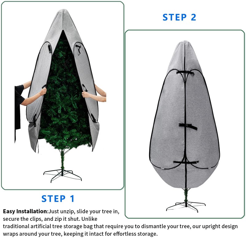 Upright Christmas Tree Storage Bag 7.5 Ft, Artificial Christmas Tree