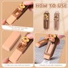 FloralGrace Pack of 4 Capybara Retractable Erasers, Capybara Eraser with