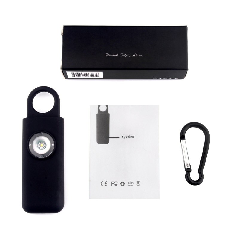 Unbranded Self Defense Siren, Personal Safety Loud Alarm Keychain, Bright