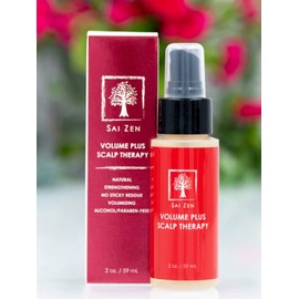 Sai Zen Volume Plus Shampoo | Anti-Thinning and Volumizing Formula | Made in USA | Sulfate and Paraben Free | All Hair Types, 2 oz.