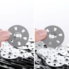 ASelected 300Pcs Easy Fix Washers 6 holes Washers 35mm Diameter