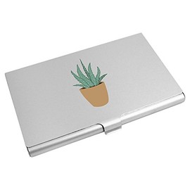 'Aloe Vera' Business Card Holder/Credit Card Wallet (CH00016726)