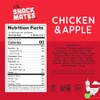 The New Primal Snack Mates Chicken & Apple Sticks, Gluten