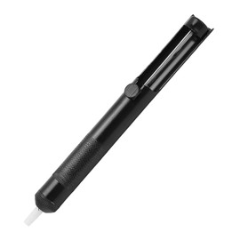 Desoldering Pump, Solder Sucker, with Powerful Suction Force, Suck up Molten, Liquid Solder and Desolder Joints Faster, Easier and Safer(Black)