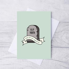 highgrove cards 30th Birthday Card/Funny Birthday Card/Card for her/Card for him/ECO Friendly /100% Recycled Card/RIP Twenties