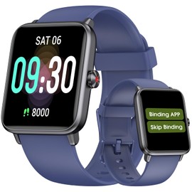 Pautios Pedometer Watch Senior Friendly No App/Phone Required, Waterproof Fitness Tracker Watch with Step Counter Calories/Sleep Tracker for Walking Running for Men Women