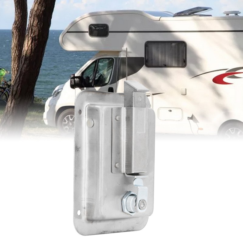 Tool Box Lock with 2 Keys Stainless Steel Paddle T