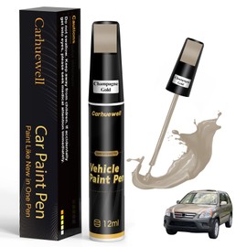 Bronze Touch Up Paint for Cars, Car Scratch Repair Pen, Car Paint Touch Up Pen Auto Scratches Remover Easy to Use and Quick Fix(Champagne Gold)