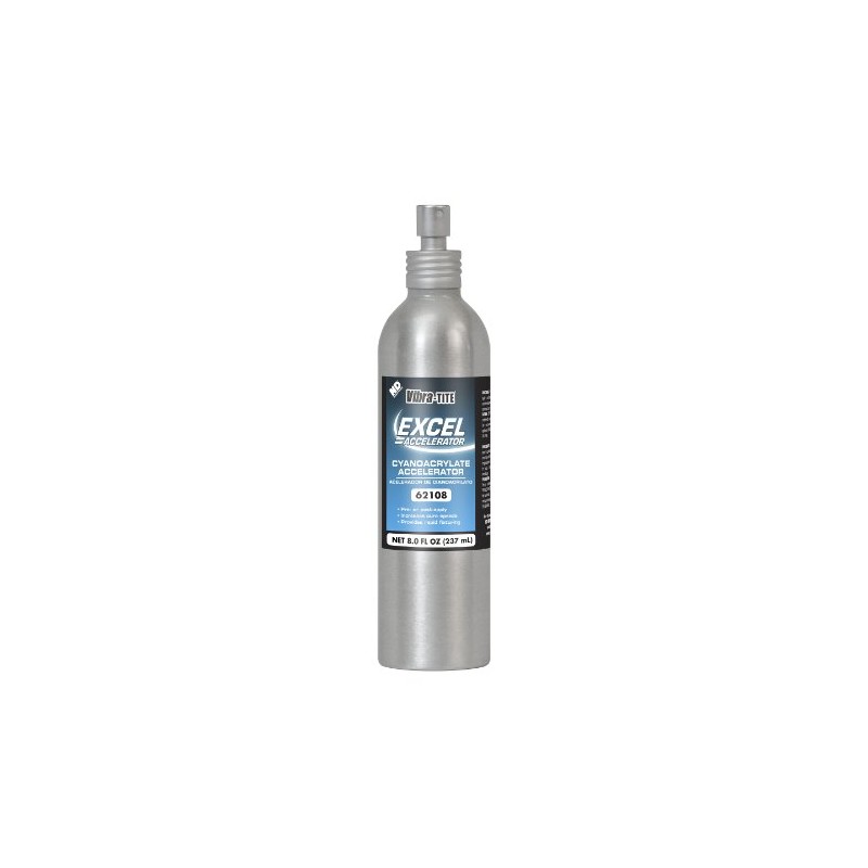 Vibra-TITE - 62108 621 Excel Accelerator, 8 oz Bottle, Clear