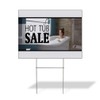 Fastasticdeals Weatherproof Yard Sign Hot Tub Sale Business B White