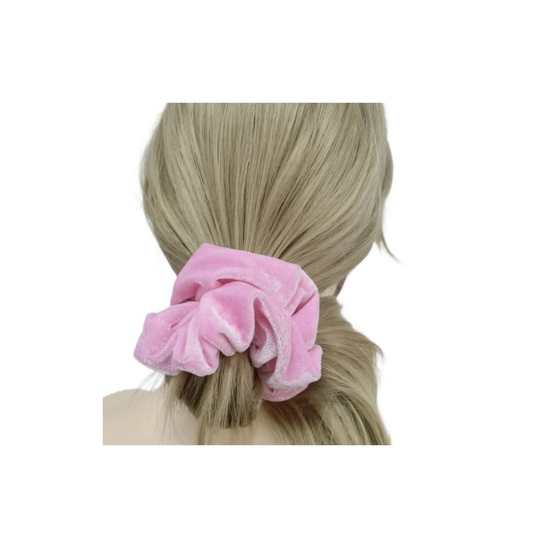 2 Pcs Pink Color Large Size Scrunchies for Hair Women