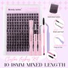 Lash Clusters Kit Natural Eyelashes Individual 3D Soft Cluster Lashes