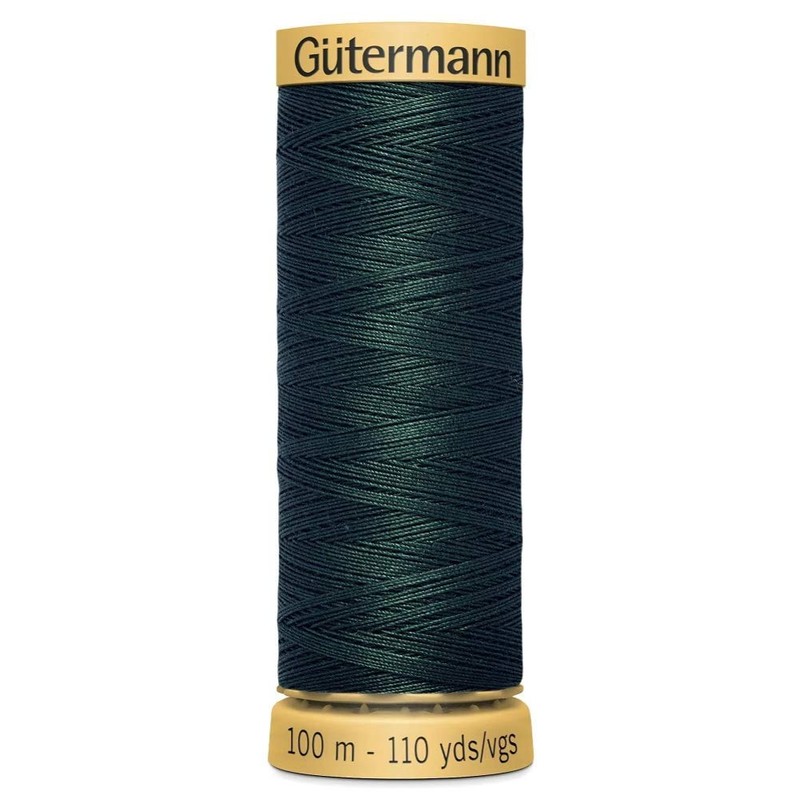 Gutermann Natural Cotton 100m Quilting Sewing Machine Sewing Thread Yellow