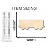 Unfinished Wood Boxcar Train Shape Craft up to 46" DIY