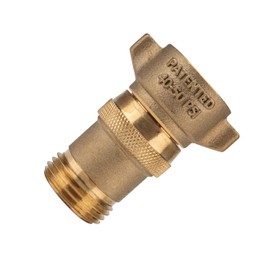 Camco Camco Brass Marine/RV Water Pressure Regulator – Protects RV Kitchen Small Appliances, Plumbing & Hoses – Reduces RV Water Pressure to Safe & Consistent 40-50 PSI – Drinking Water Safe (40055)
