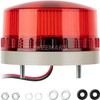 GKEEMARS Round LED Warning Lamp, No Sound AC110V Industrial Signal
