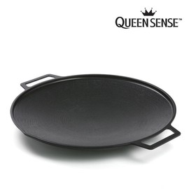 Queen Sense Titanium Coated Induction Camping Griddle Pan + Storage Bag + Handle, Griddle Pan 40cm + Bag + Handle / 퀸센스 티타늄코팅 인덕션 캠핑 그리들팬 +보관가방+손잡이, 그리들팬 40cm + 가방+손잡이