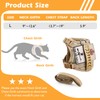 SALFSE Tactical Cat Harness and Leash Set for Walking Escape