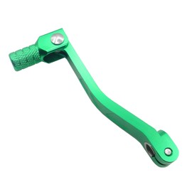 JXPANG Aluminum Folding Shifter, CNC Metal Gear Shift Lever Universal Rustproof for ATV for Motorcycle for Pit Bikes (Green)