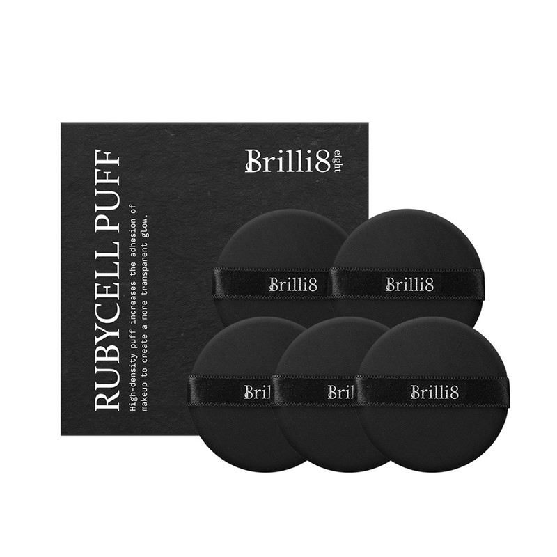 Brillieight cushion puff 1 set (5 pieces) / 브릴리에잇 쿠션