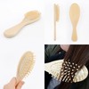 1-Piece Hair Brush for Long, Tangled Hair and Blow-Drying Portable Comb 4ea