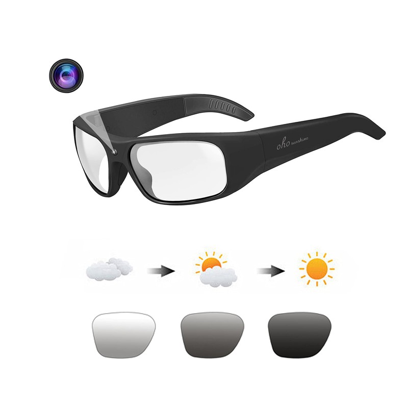 OhO 32GB Camera Glasses,1080P HD Smart Glasses with Built in