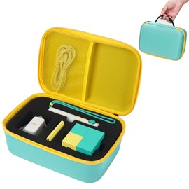 YouKnow Travel Storage Case Compatible with Nex Playground Game System, Custom Foam Tray Holds Active Game Console, HDMI & Power Cord, Remote, Camera Privacy Cover (Teal)